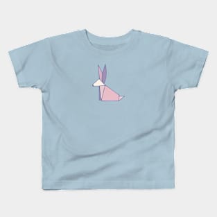 Origami Rabbit Kids T-Shirt